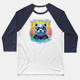 Panda-nator: Furry Fury! Baseball T-Shirt